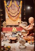 Jalabhisheka and Shodashopachara Puja by HH Swamiji on Samaradhana Divasa of HH Shrimat Pandurangashram Swamiji. SCM-Karla.(16 June 2026)